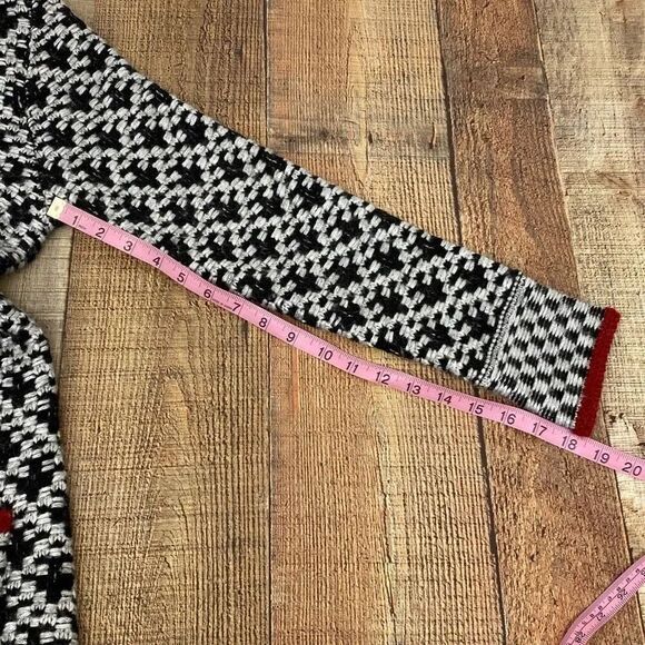 CHICO’S Mystic Checkered Mix Plaid Sweater Coat Women’s - Picture 10 of 10